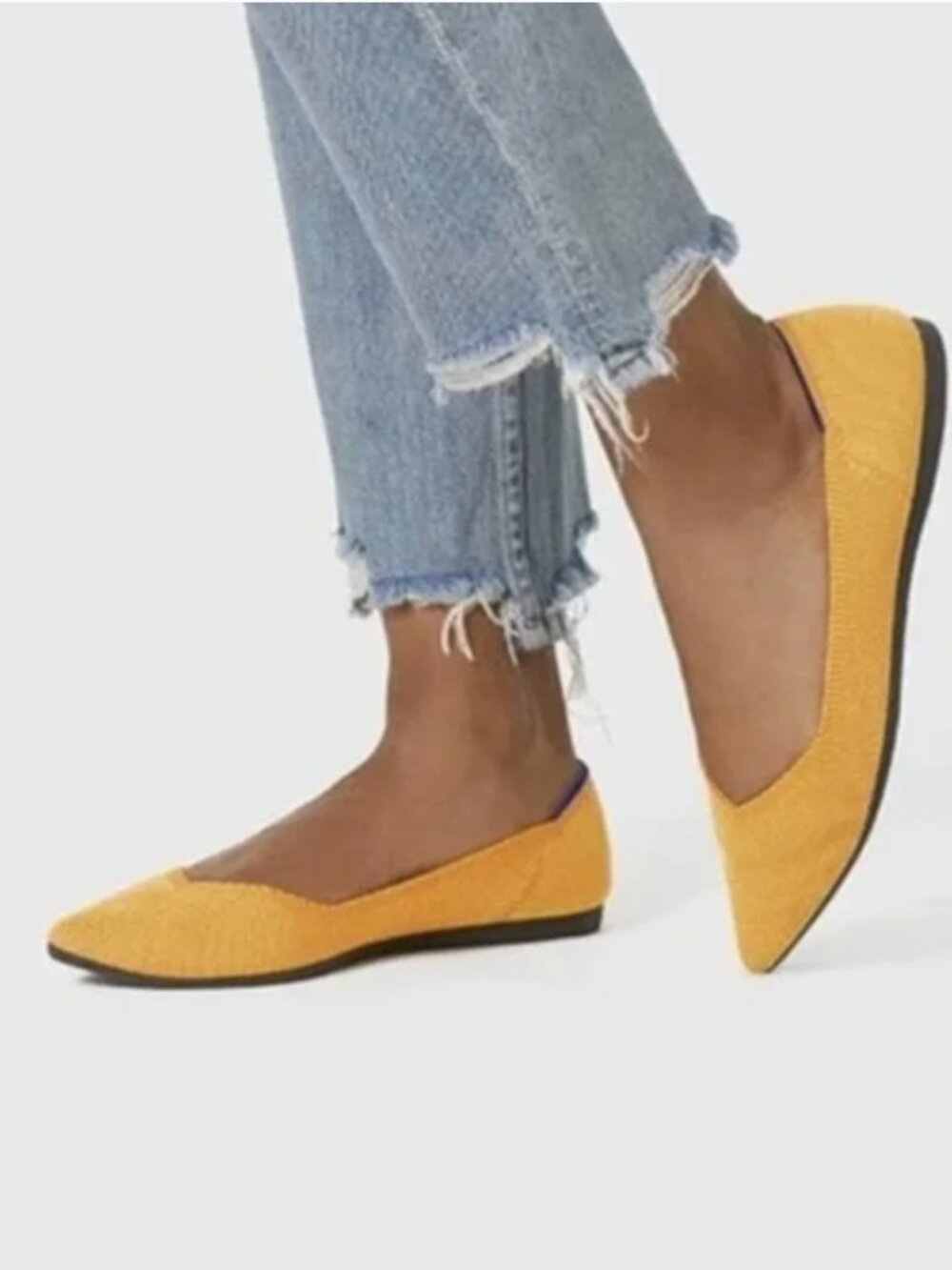 Rothy's Point Marigold Flats size 8.5